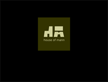 Tablet Screenshot of houseofmann.com